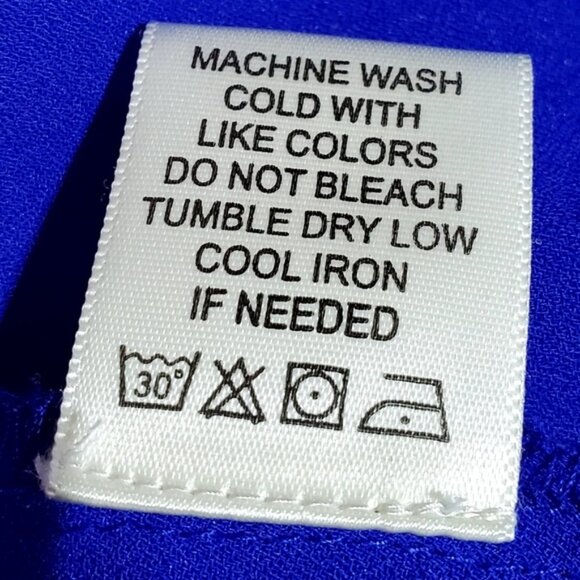 Truth NYC Blue and Black Tank Top - Picture 5 of 7